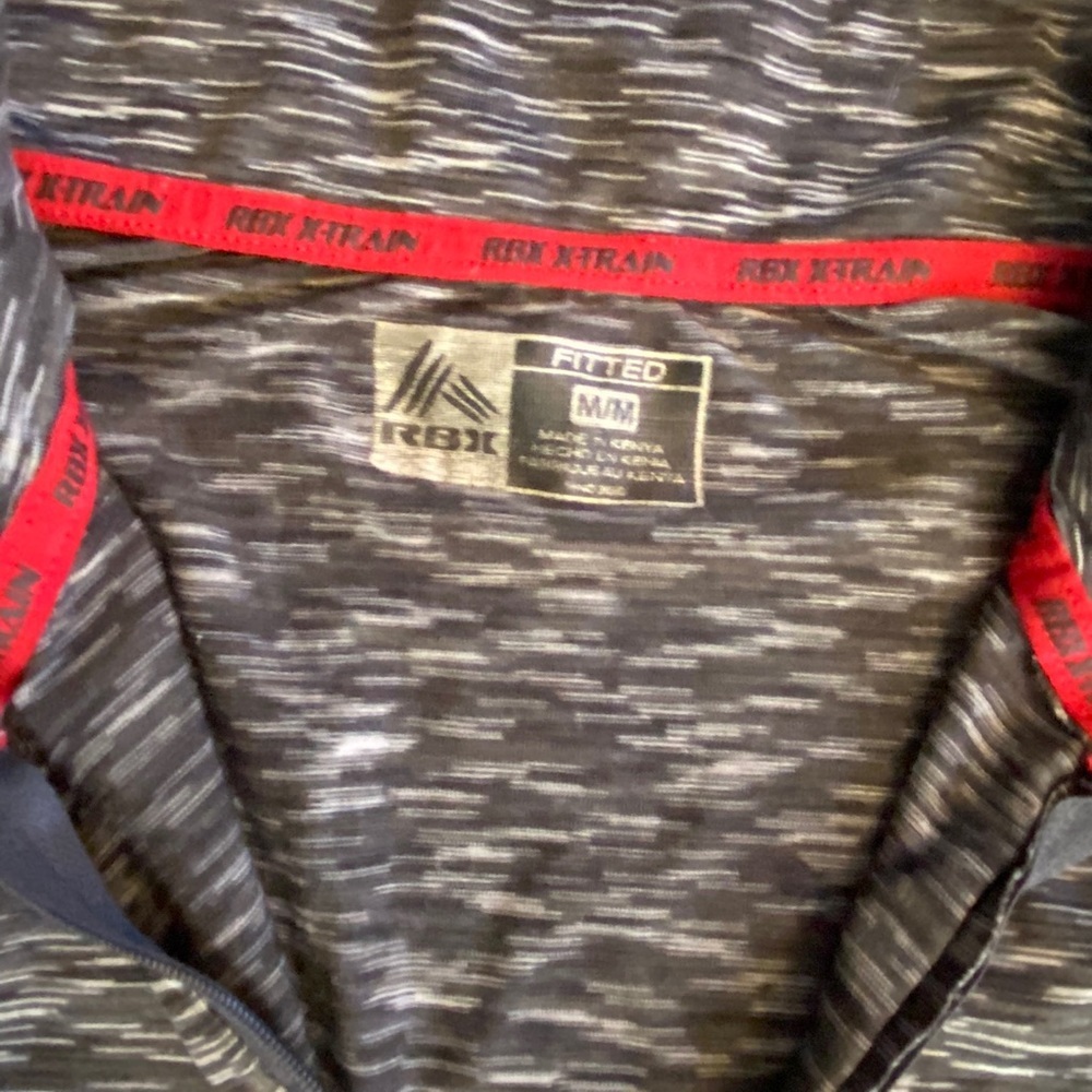 {Rbx} Fitted Pullover Half Zip Workout Long Sleev… - image 3